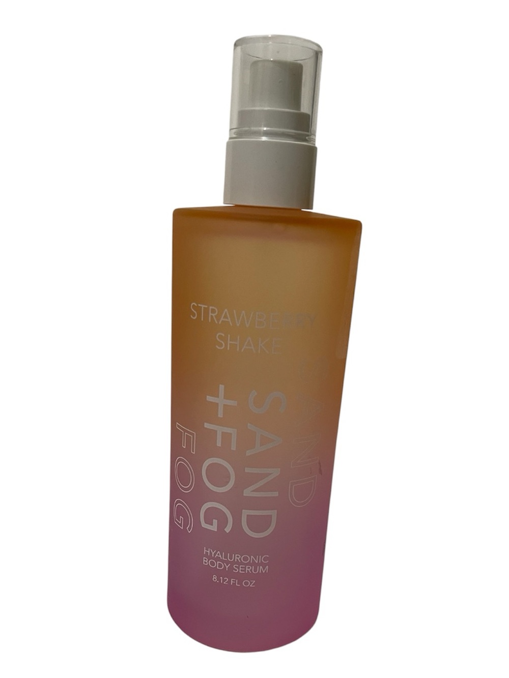 Sand + Fog “Strawberry Shake” Hyaluronic Body Serum 8.12 oz - NWT **